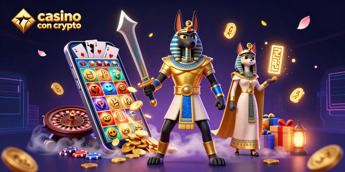 Scopri l'azione nei casinò con crypto: Anubis e Bastet tra giochi e premi.