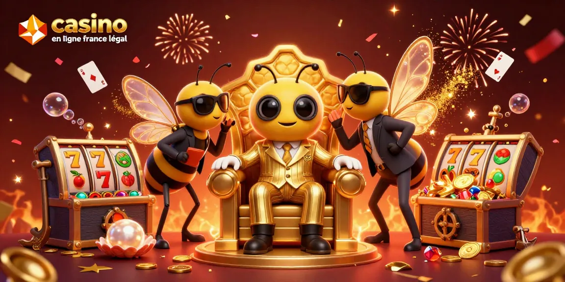 Profitez des jeux de casino en ligne légal en France avec des personnages amusants.