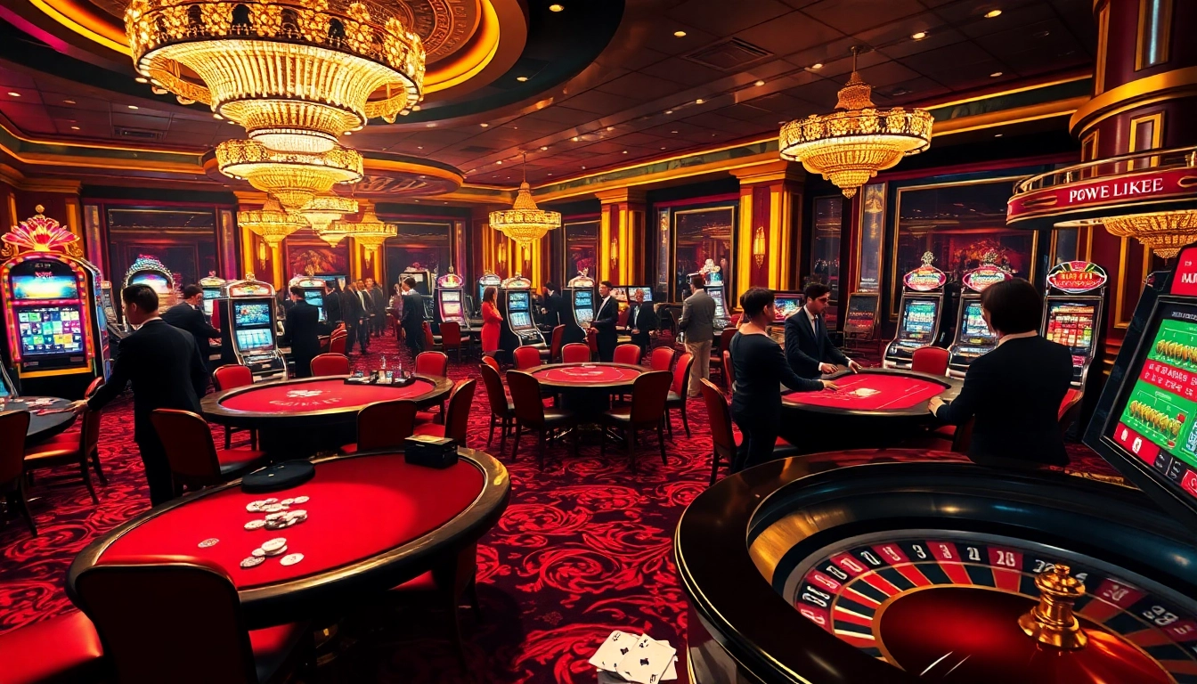Jeu passionnant aux meilleurs casinos en ligne, mettant en valeur l'action de la roulette et du poker