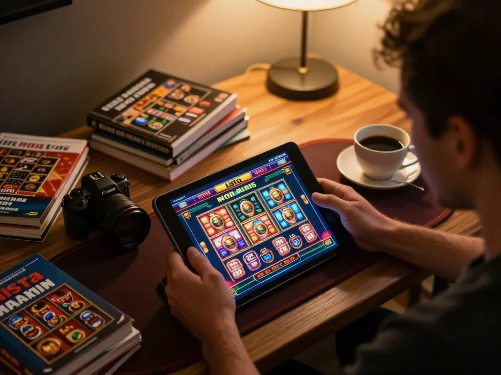 Engaging online gaming session showing lista casino online non aams with vibrant graphics, cozy atmosphere, and strategic gaming.
