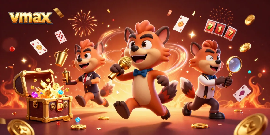Join the vmax casino adventure with hyenas in action, mixing drinks and telling jokes.
