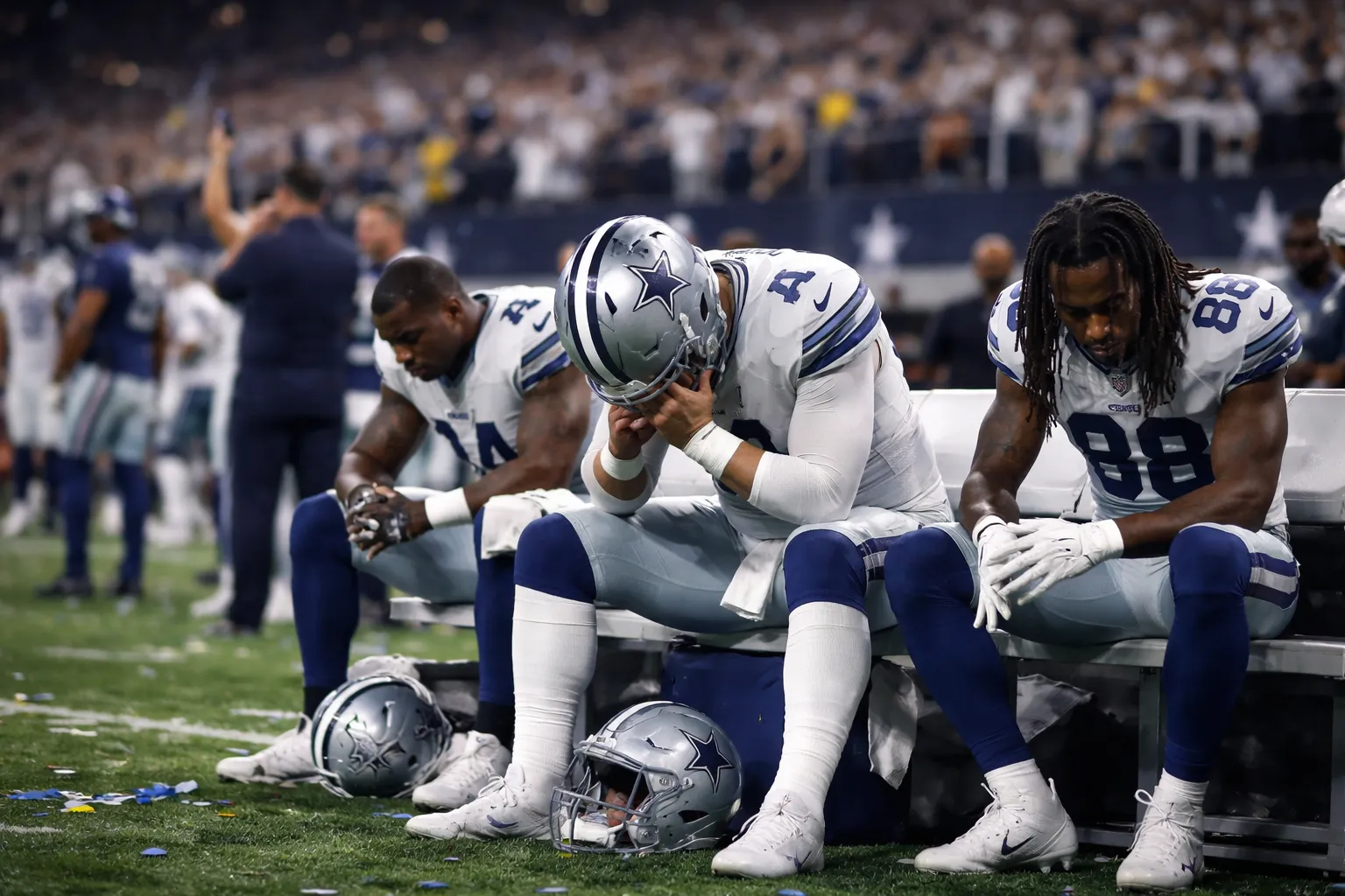are the cowboys out of the playoffs