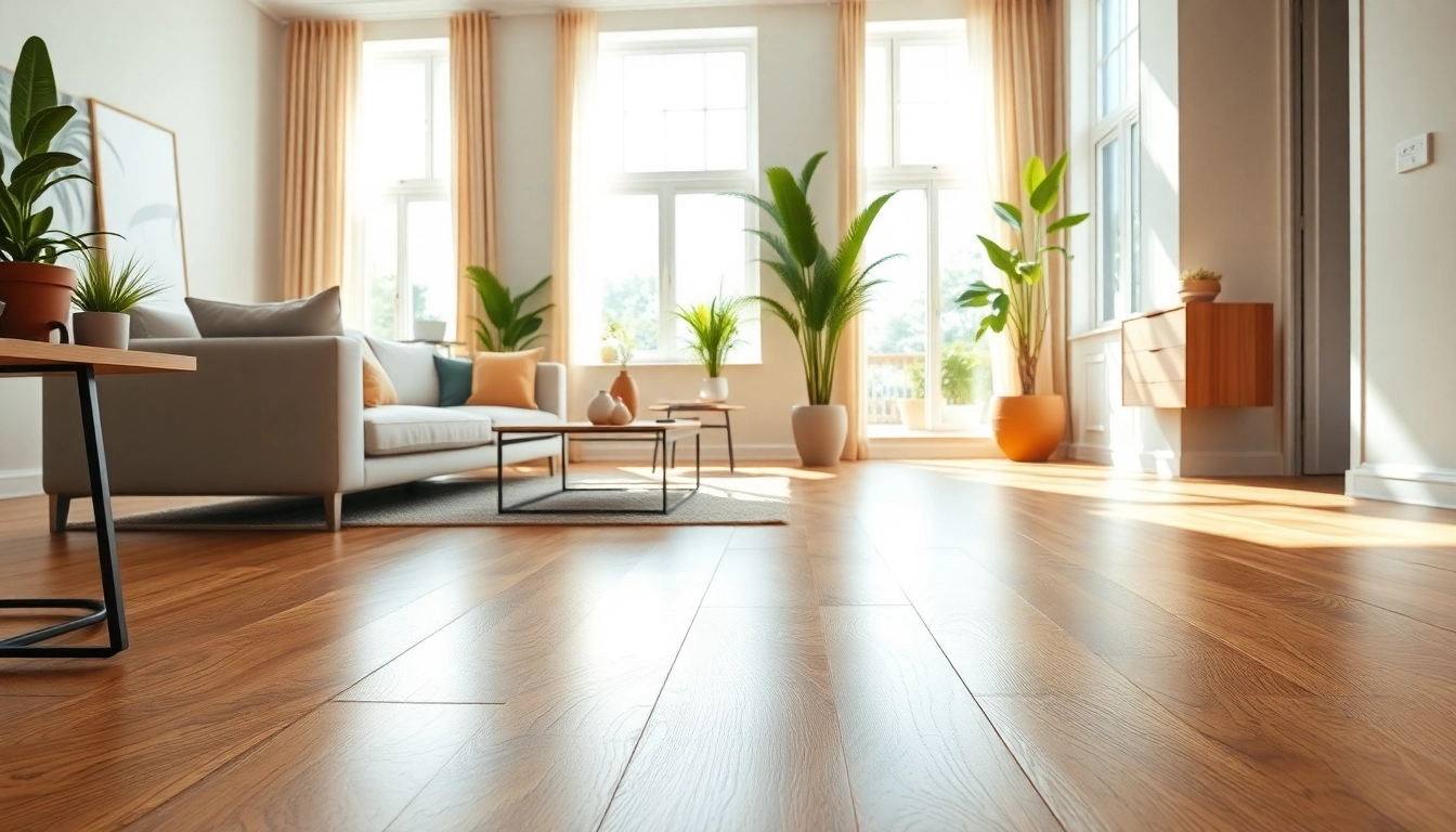Transform your space with luxury vinyl flooring that showcases rich textures and modern design.