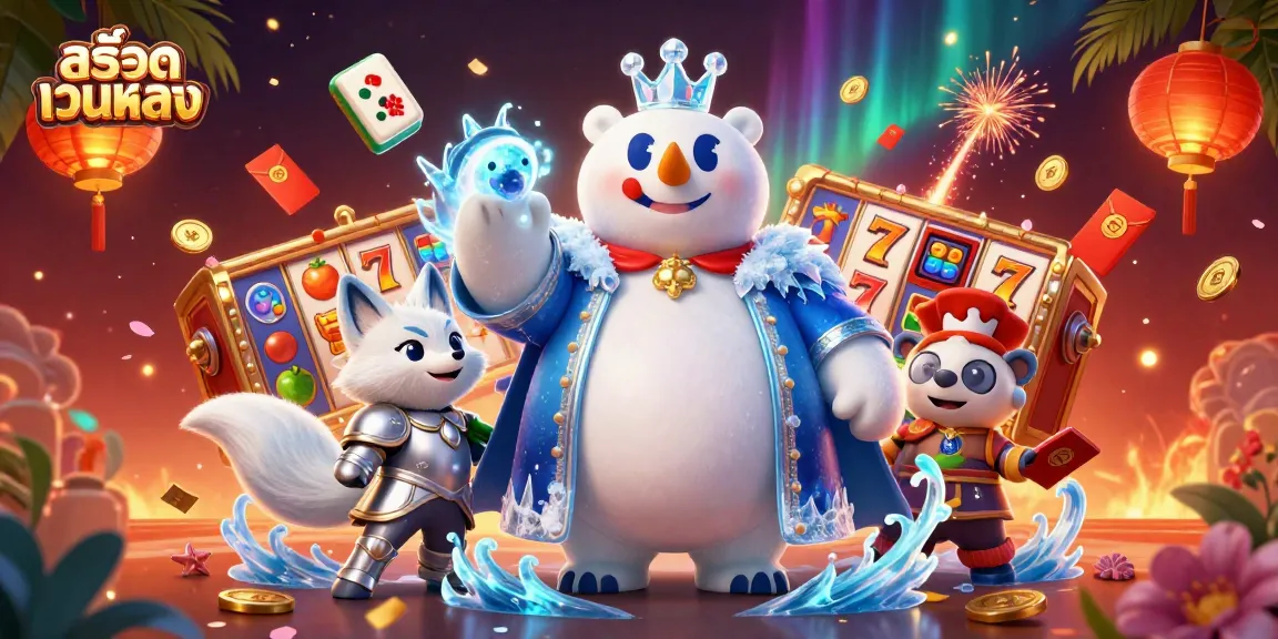 Experience thrilling gaming action with สล็อตเว็บตรง and vibrant slot reels in a magical environment.
