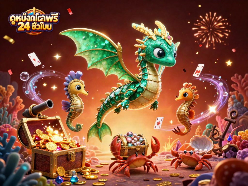 เล่นเกมคาสิโนในสไตล์ 3D ที่มี ดูหนังออนไลน์ฟรี 24 ชั่วโมง พร้อมขุมทรัพย์ใต้ทะเล