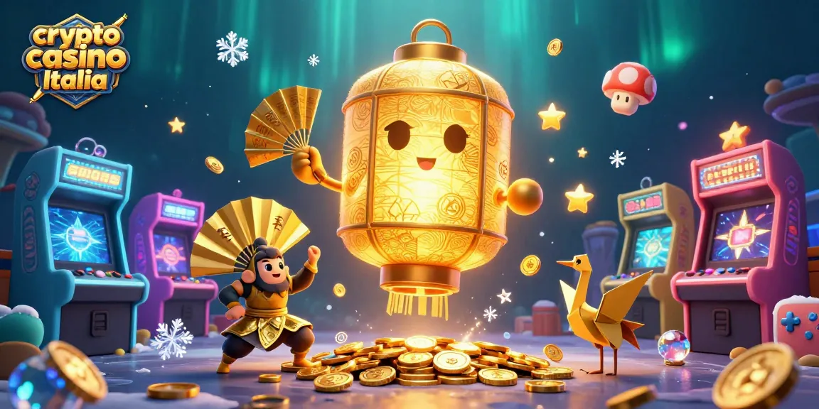 Scopri i migliori crypto casino Italia con una vivace scena di gioco e opere d'arte colorate.