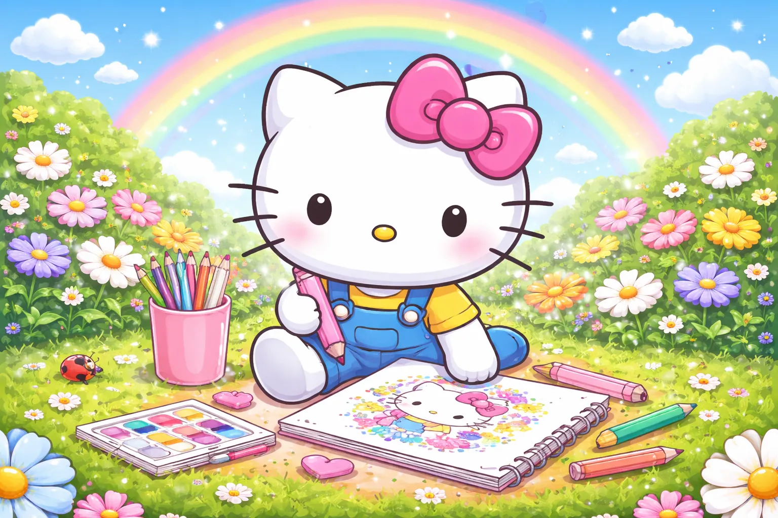 hello kitty drawing