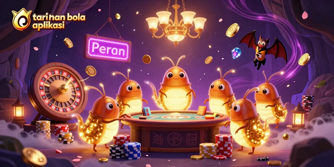 Engage in taruhan bola aplikasi at a dynamic sports betting cave illuminated by glowing glowworms.