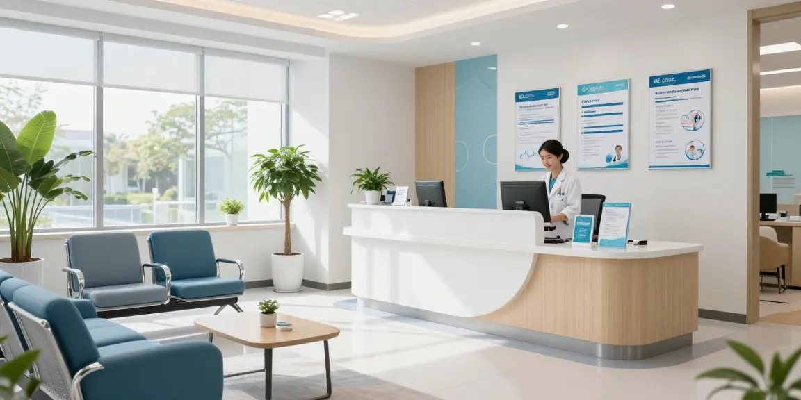 Modern healthcare facility providing the best hair transplant turkey services, featuring patient care and doctor consultation areas.