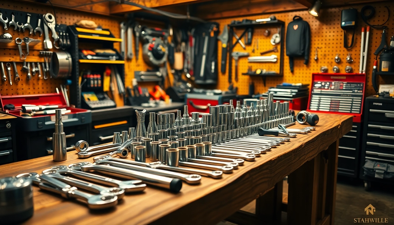 Explore Stahlwille tools designed for precision and durability in a professional workshop setting.