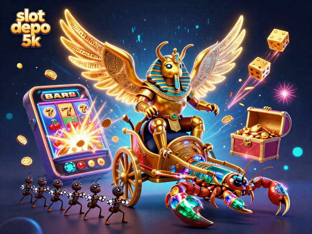 Experience the thrill of slot depo 5k with vibrant jackpots and captivating characters.