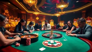 Experience the thrill of online gambling at https://nohu.business/ with dynamic gameplay featuring poker and roulette tables.