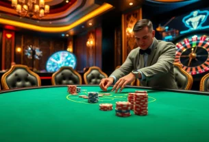 Experience thrilling gaming at the hidden wiki-themed casino with vibrant tables and exciting stakes.