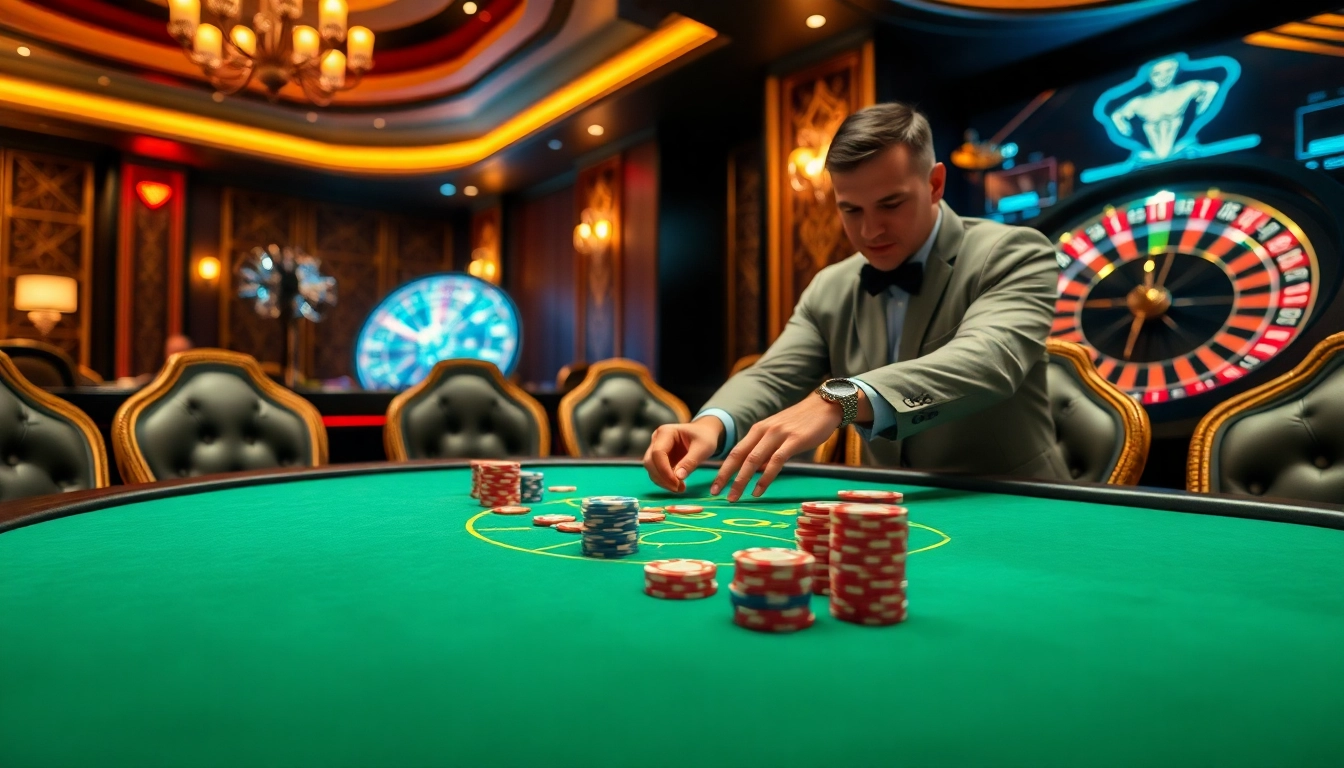 Experience thrilling gaming at the hidden wiki-themed casino with vibrant tables and exciting stakes.