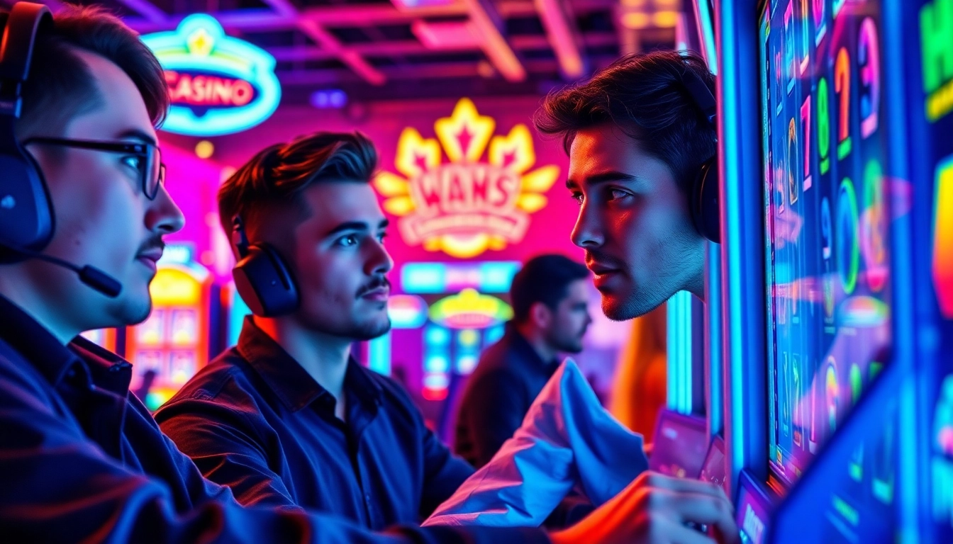 Menggandeng keseruan slot depo 1000 dengan pemain excited dalam suasana kasino virtual.