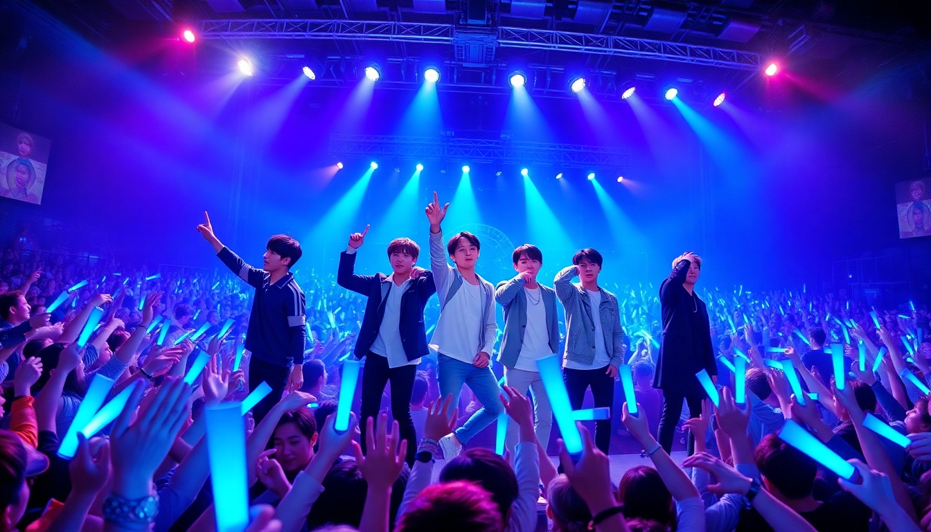 Capture of BTS news featuring the members performing live, highlighting their impact and K-pop culture.