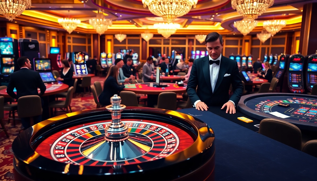 Vivez l'excitation des meilleurs casinos en ligne avec des joueurs profitant de la roulette et du poker.