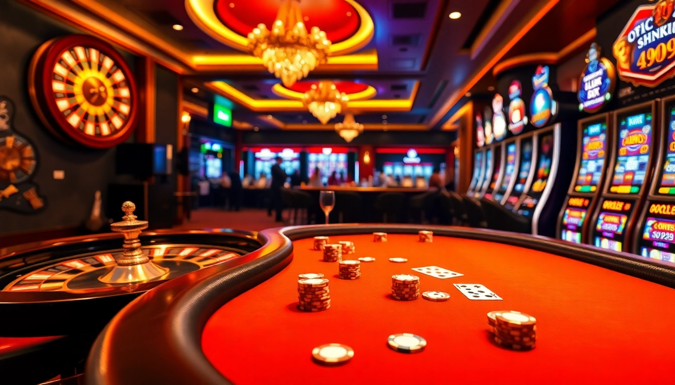 Experience the thrill of high-stakes gameplay at Hay88's luxurious casino tables.